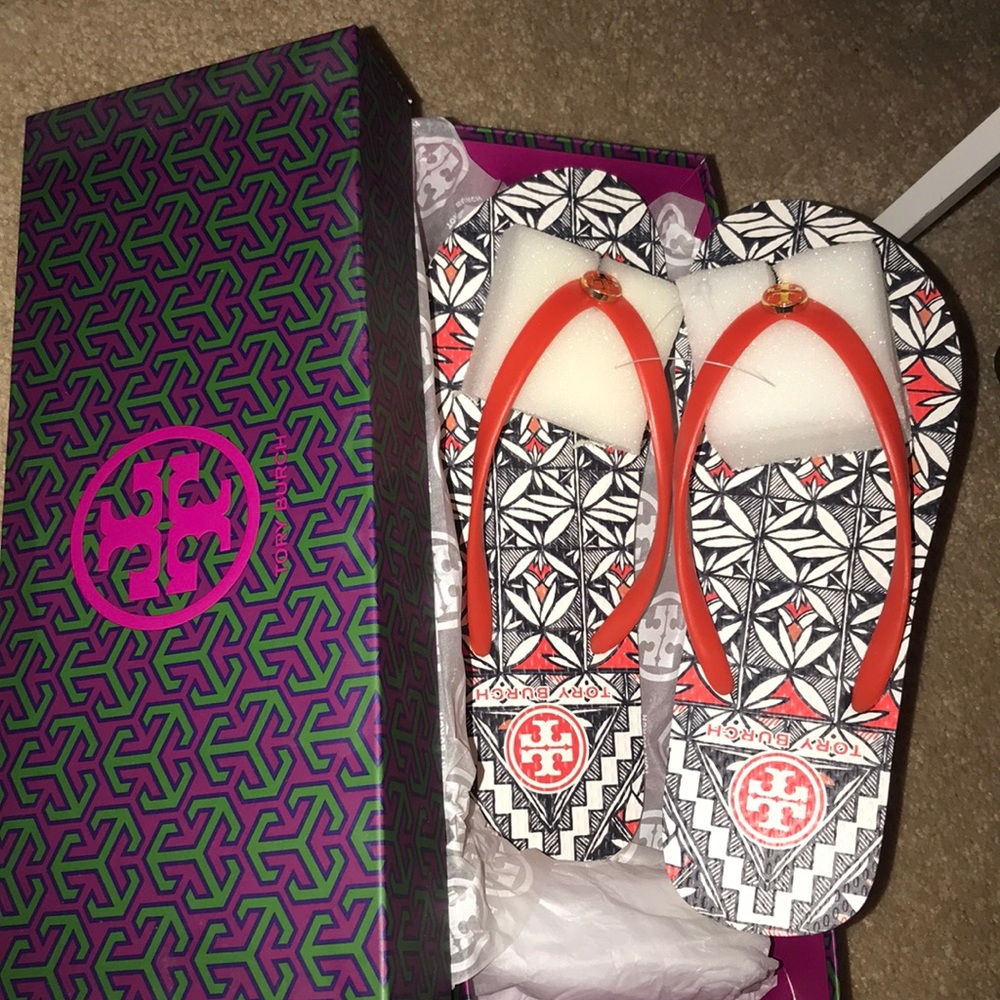 Tory Burch flip flops